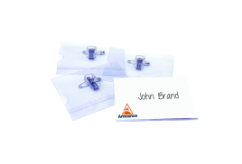 Announce Combi Clip Name Badge 54x90mm (Pack of 50) PV00918