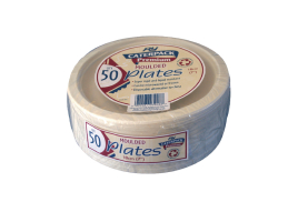 Super Rigid 7 Inch Biodegradable Plate (Pack of 50) 3865