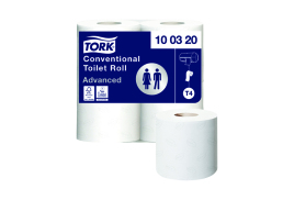 Tork Conventional Toilet Roll 2-Ply 320 Sheets (Pack of 36) 100320