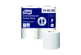 Tork Conventional Toilet Roll 2-Ply 200 Sheets (Pack of 36) 100200
