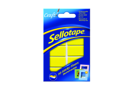 Sellotape Sticky Fixers Removable Pads 20mmx40mm (Pack of 10) 1445286