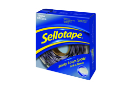 Sellotape Sticky Loop Spots 22m (Pack of 125) 1445181