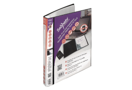 Snopake ZipIt Reorganiser Presentation Book 40 Pocket Black 15780