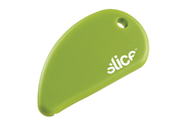Slice Safety Cutter Green (Ceramic blade, non-slip rubberised surface) 00200