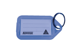 Kevron Plastic Clicktag Key Tag Blue (Pack of 100) ID5BLU100