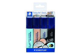 Staedtler Textsurfer Classic Highlighters (Pack of 4) 364 CWP4