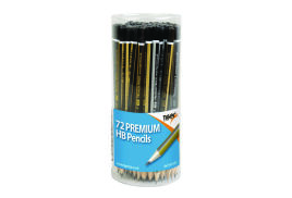 Tiger HB Pencils Display Pot Assorted (Pack of 72) 301532