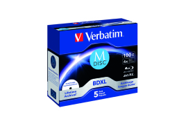Verbatim M-Disc BD-R XL 100GB 4x (Pack of 5) 43834