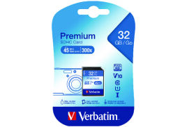 Verbatim SDHC Memory Card Class 10 32GB  43936