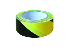 Black And Yellow Hazard Tape 33m (Pack of 6) HZT3348