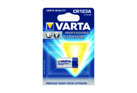 Varta CR123A Professional Lithium Primary Battery 6205301401