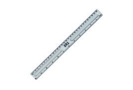 Clear Ruler 30cm (Pack of 20) 801697