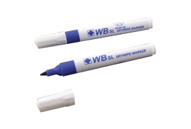 Blue Whiteboard Markers Chisel Tip (Pack of 10) WX26036