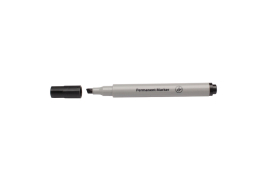 Black Permanent Chisel Tip Marker (Pack of 10) WX26042A